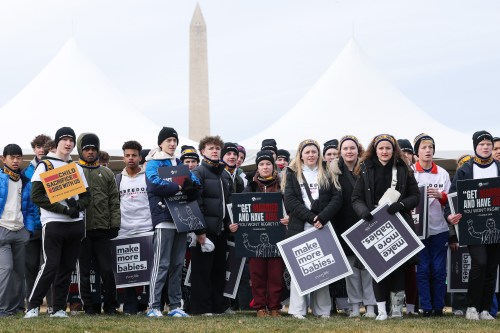 Crowds Attend Annual March For Life In Washington DC