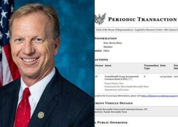 Republican On Health Committee Sells UNH Weeks Before Stock Tanks On Lower Payout Rates