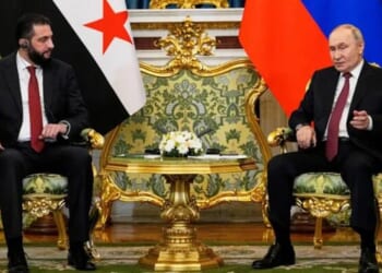 Putin Hosts Syria's Sharaa As Russian Forces Exit North In Tandem With US Drawdown 