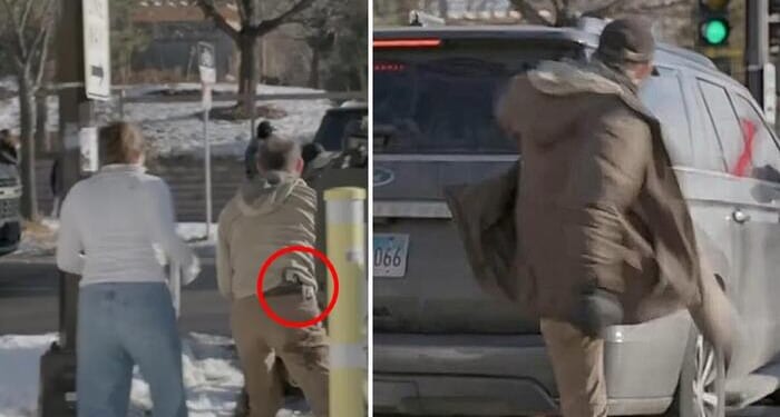 New Footage Appears To Show Alex Pretti Spit At ICE, Break SUV Tail Light In Prior Minneapolis Confrontation