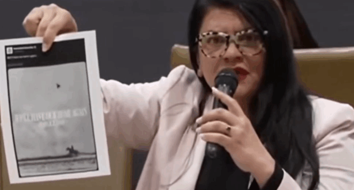 Rashida Tlaib Melts Down Over America 