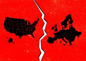 Illustration by Noah Hickey/The Dispatch (Photos via Getty Images).