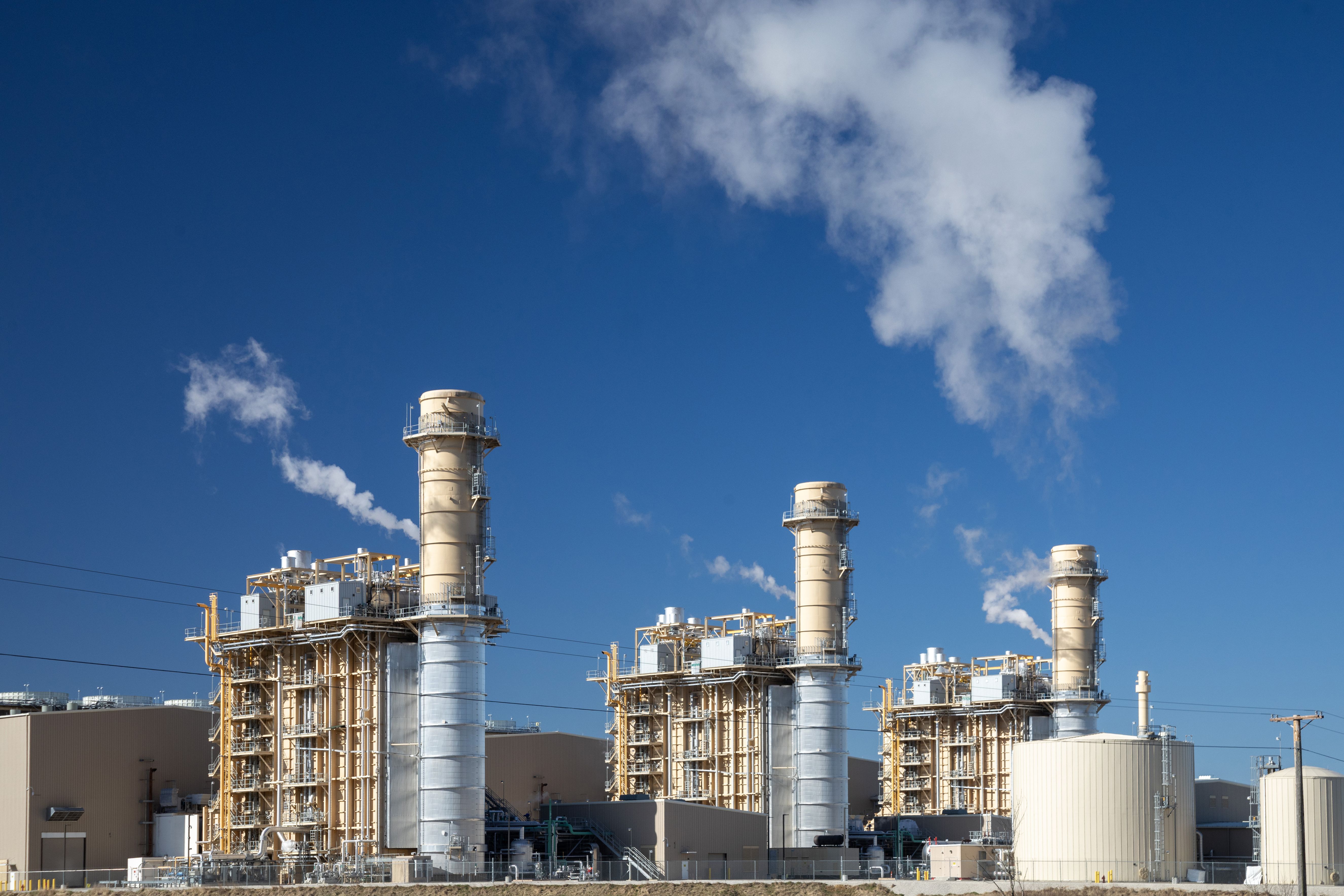 Gas Powered Power Station