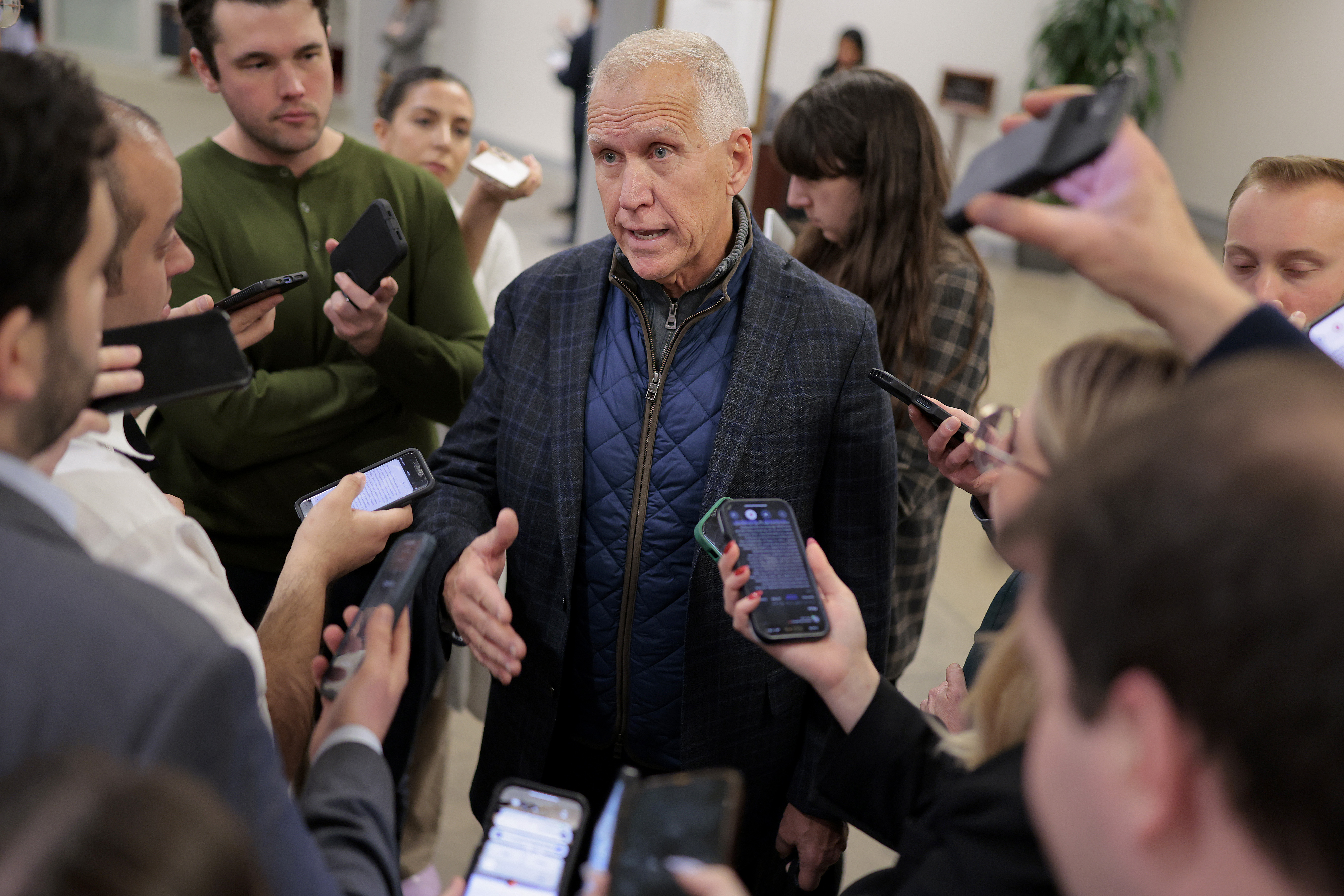 Senate Lawmakers Return To Hill As Friday Evening Government Shutdown Deadline Looms