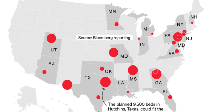 ICE Buys Warehouse Network To Support Ramped Up Deportation Operations