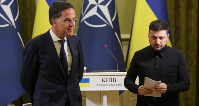 Rutte Says Post-Ukraine Peace To Include NATO Boots By Air, Land & Sea