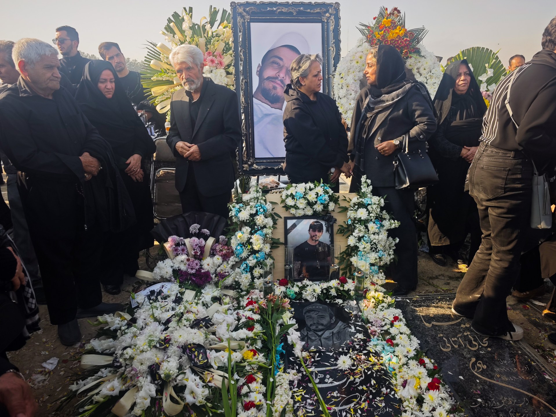 Iranians Hold Commemoration Ceremonies For Protesters Killed In Government Crackdown