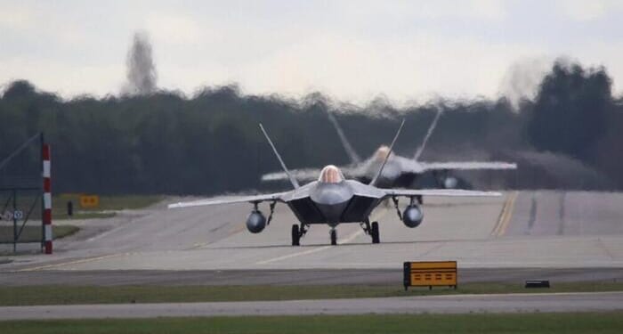 A Dozen US F-22 Stealth Jets Land In Israel As Iran Tensions Soar