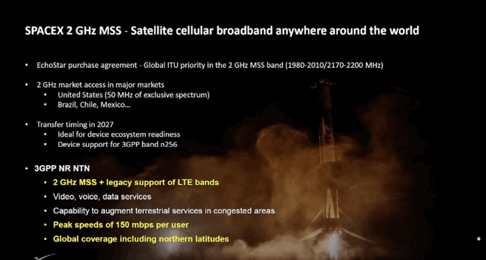 SpaceX Official Reveals New Details About Next-Gen Cell Service