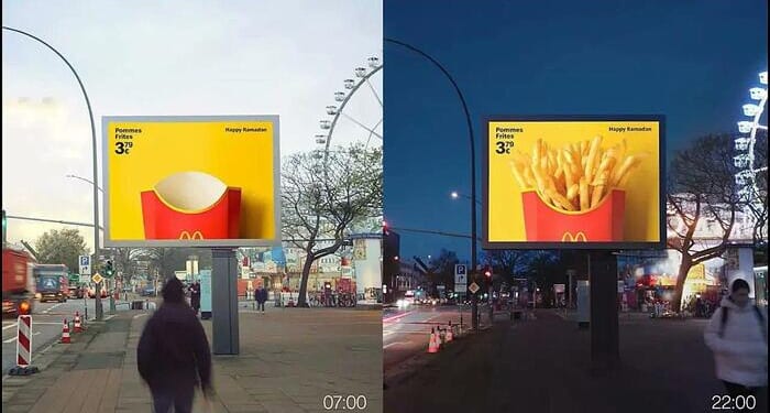 McDonald's Germany Hides Food Ads During Ramadan