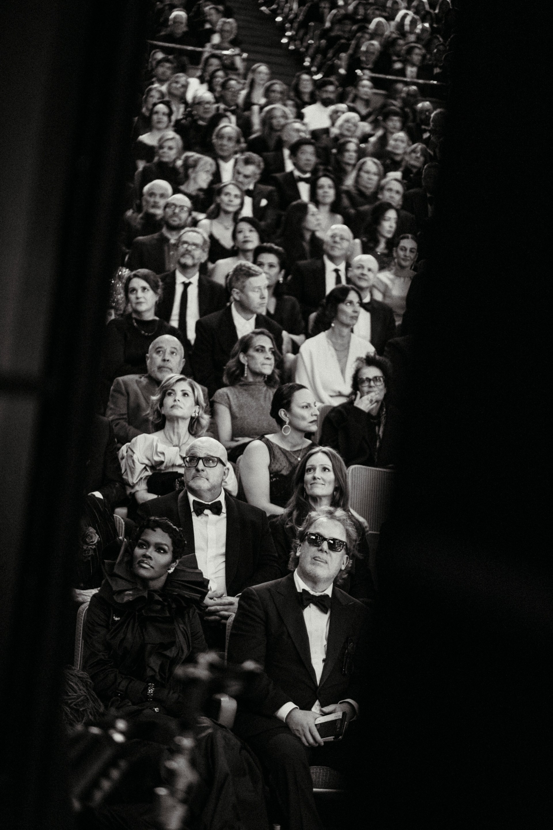 A view of the audience from backstage at the EE BAFTA Film Awards 2026 at The Royal Festival Hall on February 22, 2026 in London, England. (Photo by Iona Wolff/BAFTA via Getty Images)