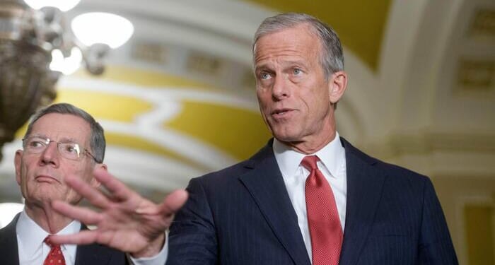 Iran Strikes Should End In Regime Change, Senate Majority Leader Says, Ahead Of War Powers Vote