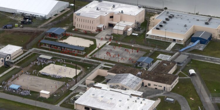 Detainees At Krome Detention Center