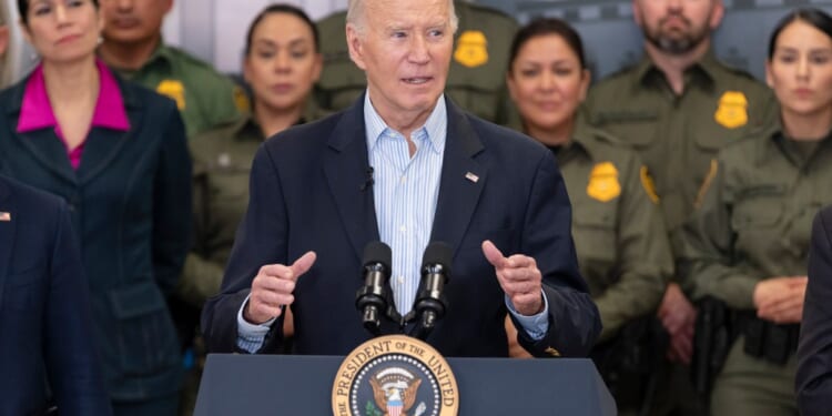 President Biden Delivers Remarks At Border Patrol Station in Brownsville, Texas