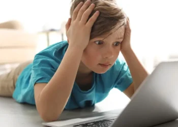 Child on computer