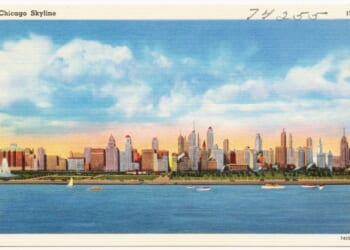 chicago postcard