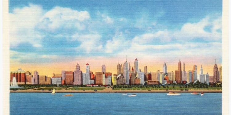 chicago postcard