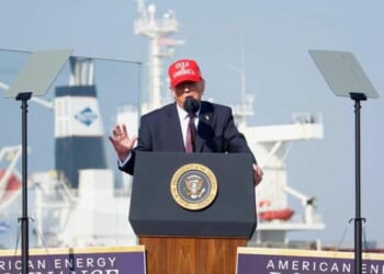 Trump Vows 'American Energy Dominance' In Texas Rally Ahead Of Primary Elections
