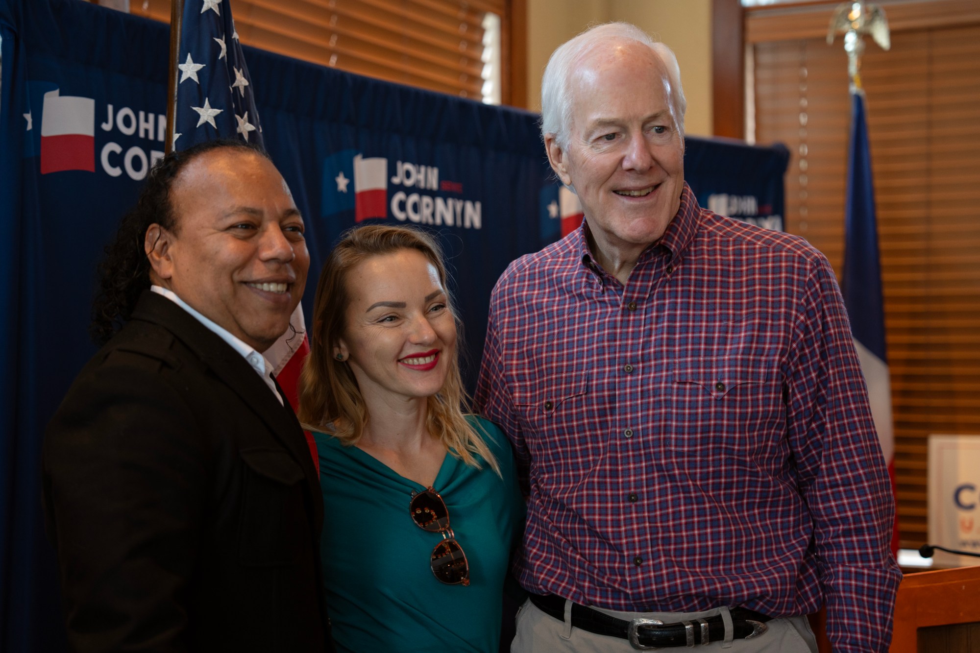 Texas Sen. Cornyn Campaigns Ahead Of Tuesday’s Republican Primary