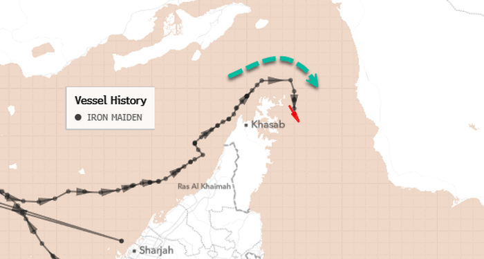 China-Linked Bulk Carrier Exits Strait Of Hormuz Without Incident