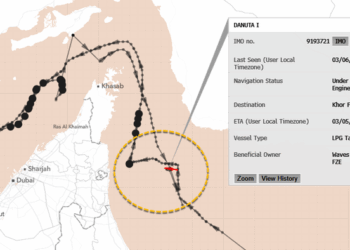 First A China-Linked Ship, Now A US-Sanctioned Gas Tanker Transits Hormuz Chokepoint