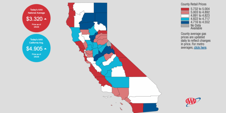 California's High Gas Prices Are About More Than the Conflict in Iran