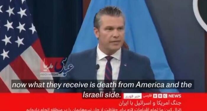 BBC Slips In 'Mistranslated' Propaganda To Radically Alter Hegseth Speech On Iran