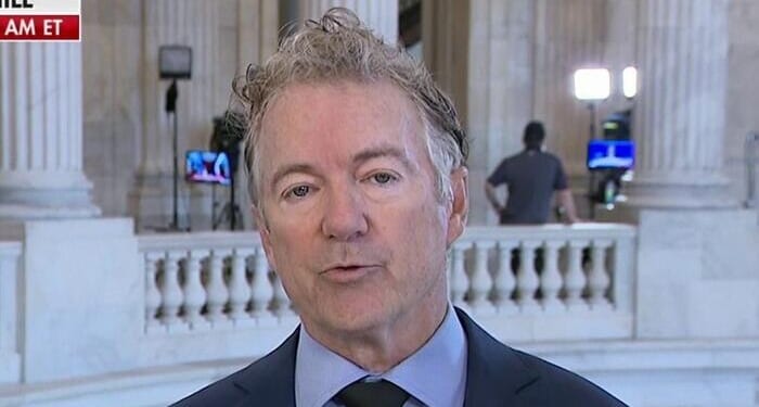 Rand Paul Warns Of "Disastrous" Midterms For GOP If Iran War Continues