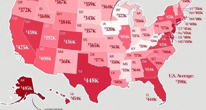 Alaskans Carry The Most Lifetime Credit-Card Debt Of All Americans, Iowans The Least