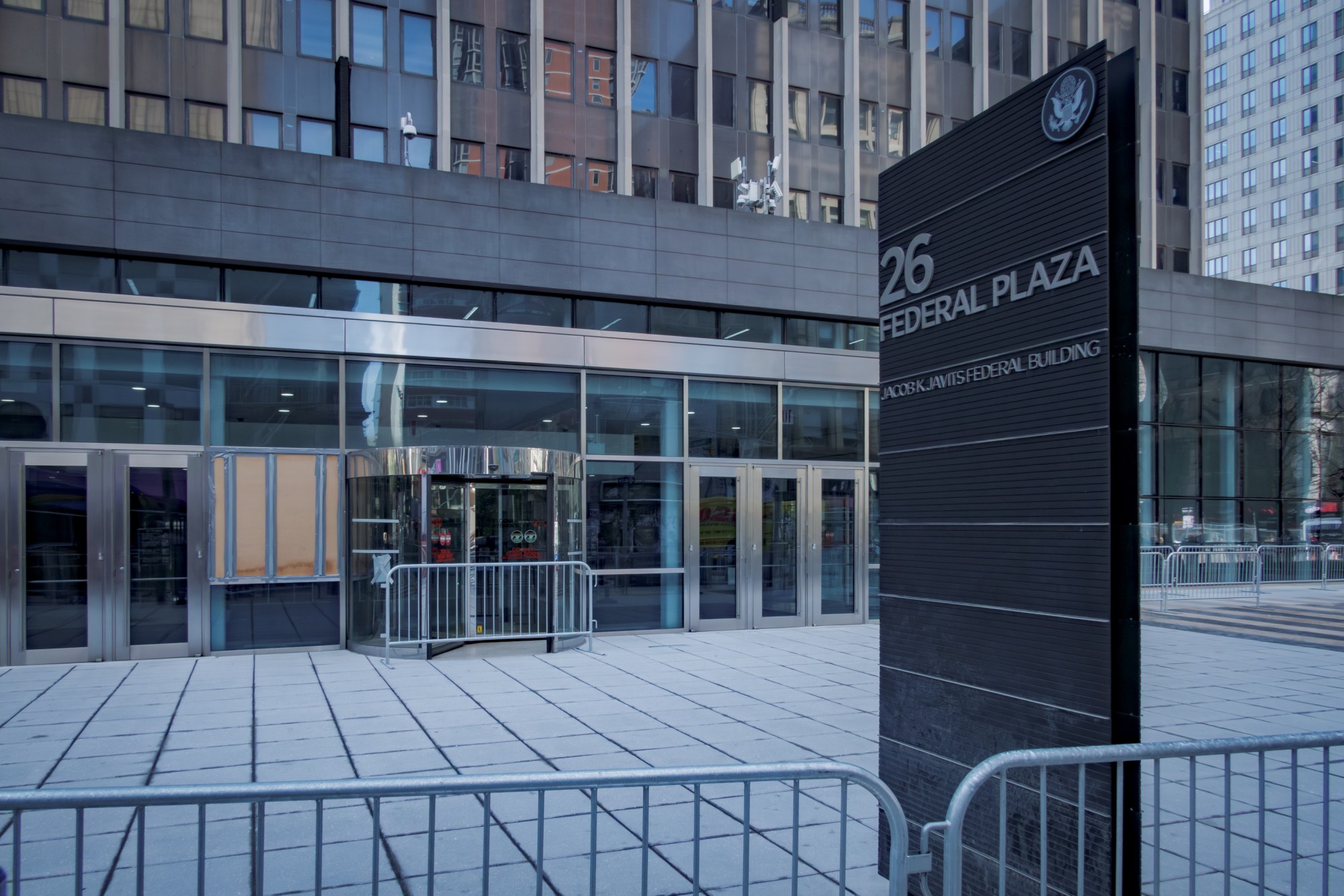 Entrance to the U.S. Immigration and Customs Enforcement’s