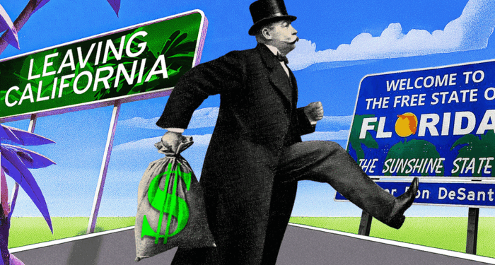 Blue States Are Still Facing A Mass Taxpayer Exodus Long After COVID