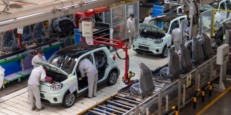 Leapmotor’s Electric Vehicle Intelligent Factory In Jinhua