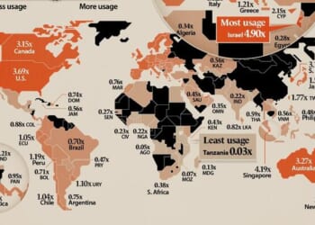 Israel Dominates Claude AI Usage Around The World