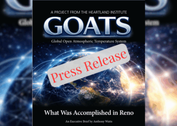 PRESS RELEASE: New Temperature Study in Reno Finds Urban Heat Island Bias at Official Weather Station