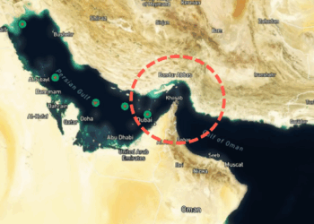 Satellite Data Shows Iran Moving Crude Through Hormuz Chokepoint, Putting Kharg Island In Focus