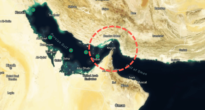 Satellite Data Shows Iran Moving Crude Through Hormuz Chokepoint, Putting Kharg Island In Focus