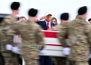 Dignified Transfer Held For 6 Soldiers Killed In Operation Epic Fury