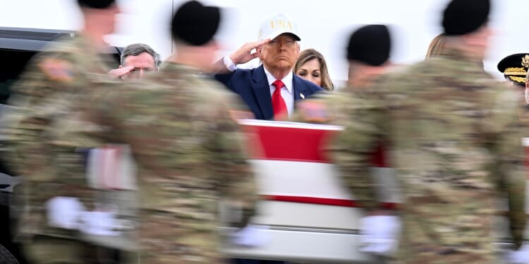 Dignified Transfer Held For 6 Soldiers Killed In Operation Epic Fury