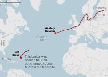 Tanker Carrying Fuel Bound For Cuba Diverts, While Another Russian Tanker Is Set To Challenge US Blockade