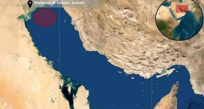 Tanker Hit By "Large Explosion" In Waters Off Kuwait, Causing Oil Spill