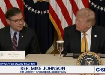 "That Wasn't Public": Trump Stuns Johnson By Blurting Out GOP Rep.'s Dire Medical Condition