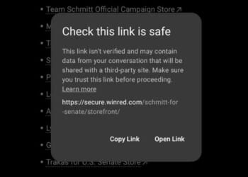 "This Is Election Interference": ChatGPT Safety Warnings Target WinRed Links But Spare ActBlue