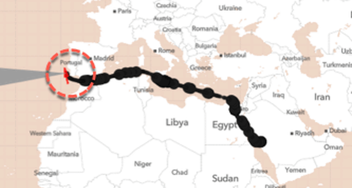 Tracking The Last UK-Bound Jet Fuel Tanker As Shortages Near