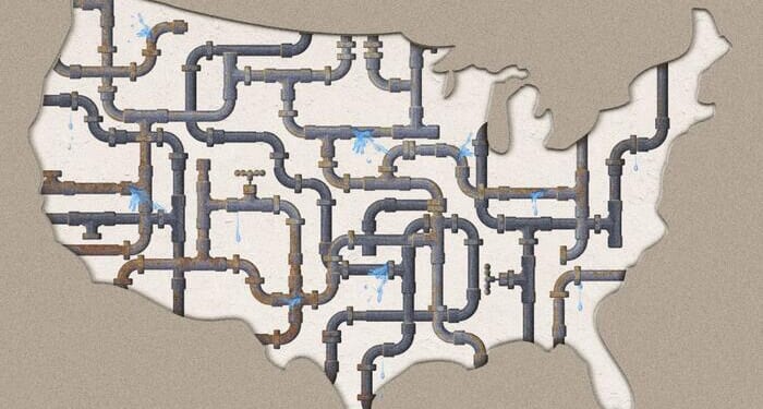 US Cities Face Water Stress Amid Crumbling Infrastructure