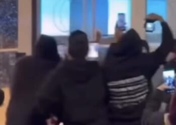 Watch: The Moment LA Street Mob Storms Luxury Apartments