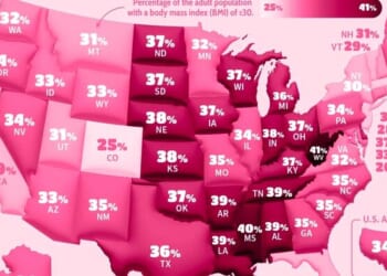 West Virginia Is America's Fattest State