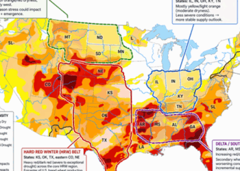 Wheat Spread Blows Out As Drought Chaos Plagues America's Breadbasket