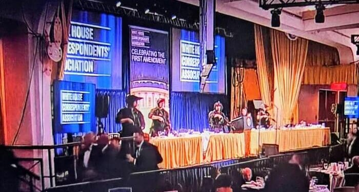 Trump Evacuated As Shots Fired at White House Correspondents' Dinner, Shooter Dead