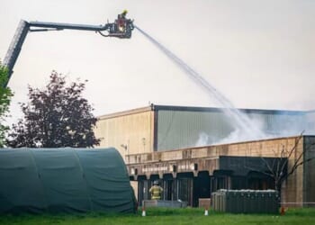 Pentagon Investigates Mystery Fire At UK Base Used For Bombing Iran