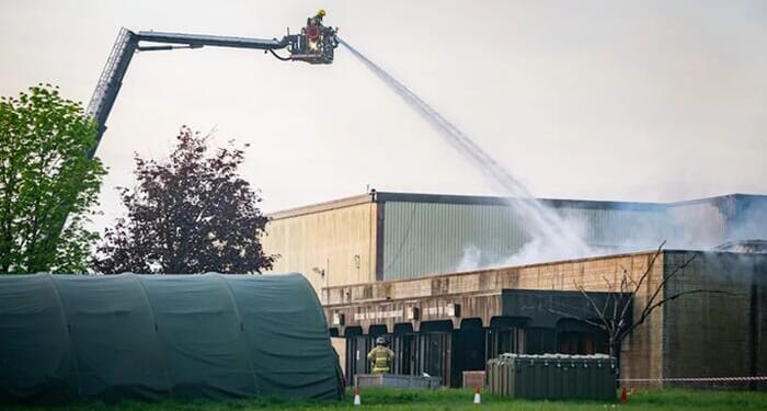 Pentagon Investigates Mystery Fire At UK Base Used For Bombing Iran